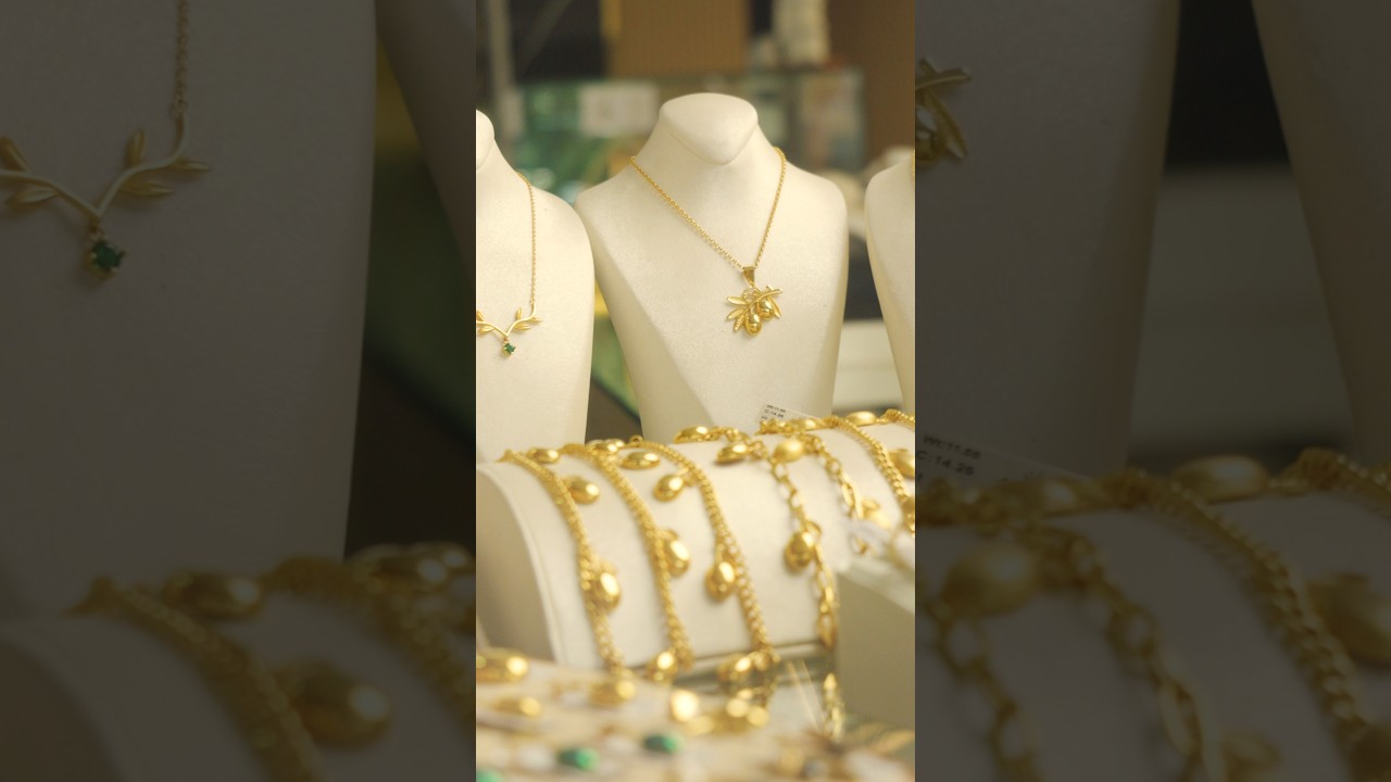 مجموعة ذهب زيتونة - مجوهرات تبارك الرحمن